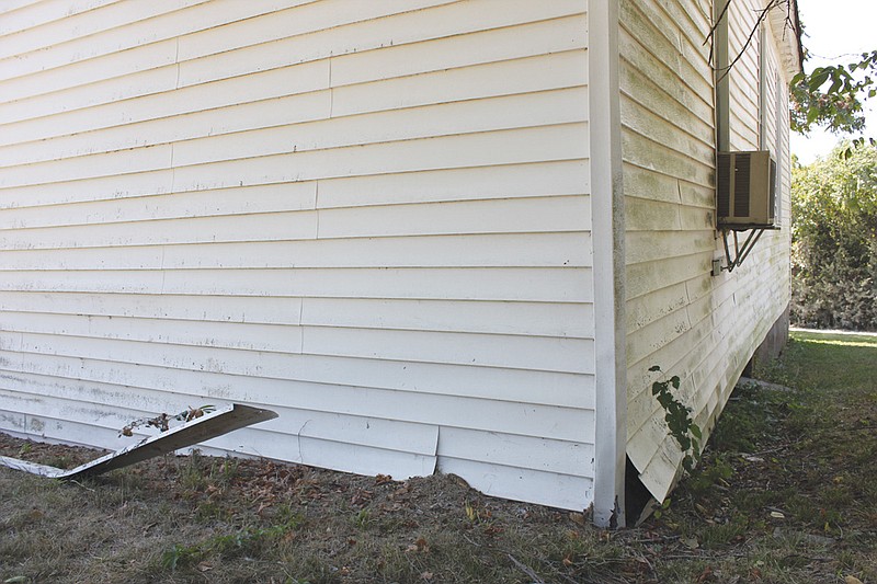 Oakley Chapel AME, a 135-year-old church north of Tebbetts, stands with serious damage to the roof, walls, foundation and other fixtures of the church and its grounds. Concerned "Friends of Oakley Chapel" have met to restore the building, which is on the National Register of Historic Places.