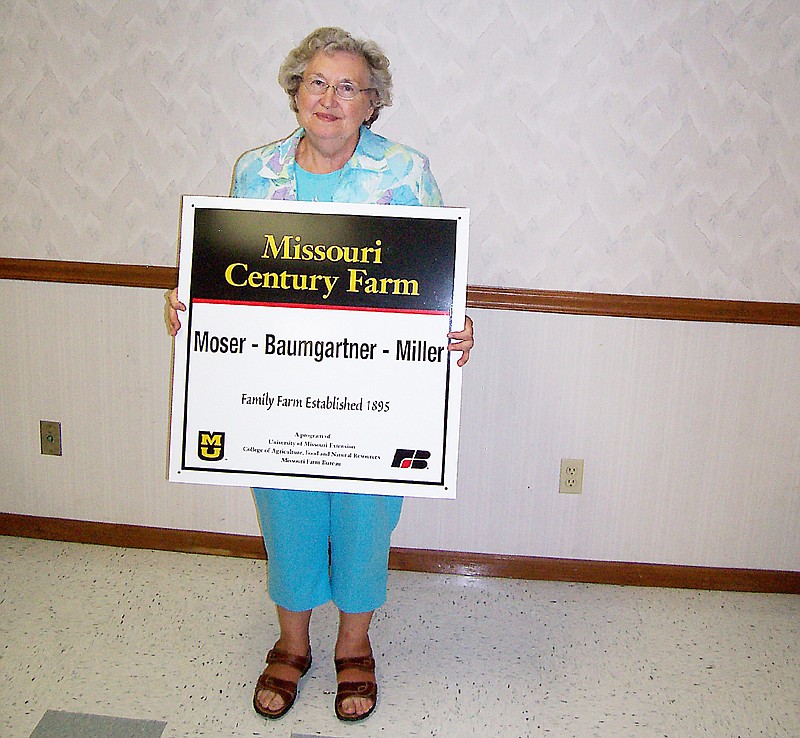 Century Farms Honored By MU Extension Council California Democrat