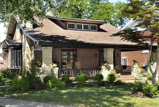 The Jefferson City residence at 938 Fairmount Blvd. is this month's Golden Hammer honoree.