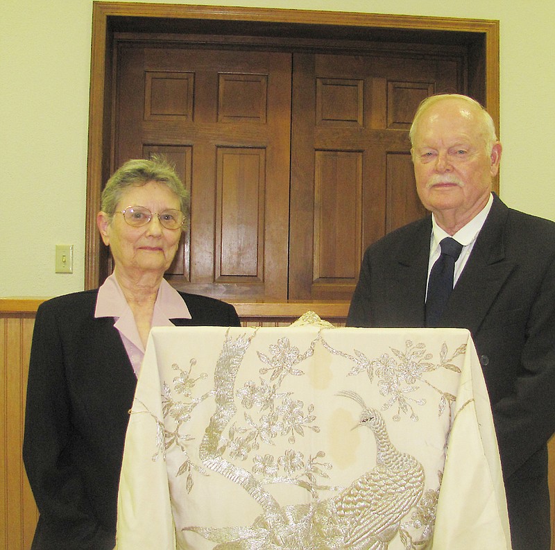 Photo submitted
The Paegelow's were portrayed by Richard and Carole Schroeder Monday, Sept. 9, at the Culture Heritage Center. 