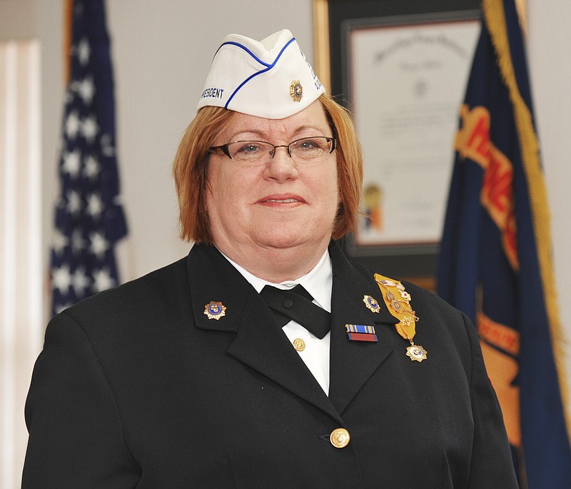 Jackie Hunter, of the Marine Corps League Auxiliary Samuel F. Gearhart Detachment, was recently elected as the national president of the auxiliary organization, making her the first president from Missouri.