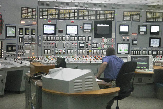 This June 26, 2011 file photo shows the control room of the Cooper nuclear power plant in Brownville, Neb. The number of safety violations at U.S. nuclear power plants varies dramatically from region to region, pointing to inconsistent enforcement in an industry now operating mostly beyond its original 40-year licenses, according to a congressional study awaiting release. For 2000-2012, this facility led all sites in the U.S. in lower-level violations per reactor with 363. 