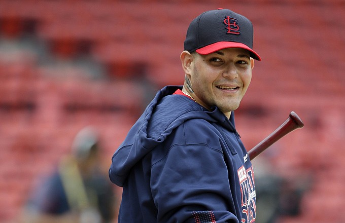 Cardinals catcher Yadier Molina is one of three finalists for the N.L. MVP Award.