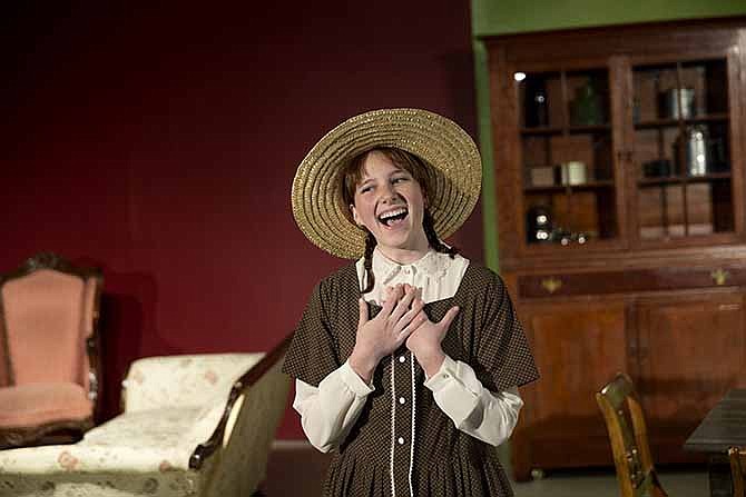 
Cinasee Tapee rehearses for her leading role as Anne of Green Gables for the upcoming Stained Glass Theatre production of the same name.