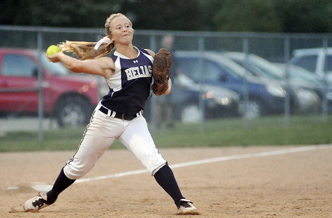 Helias infielder Paige Bange, a University of Missouri recruit, was an all-state selection this season.