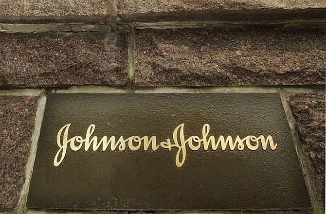 This file photo made July 19, 2002, shows the Johnson & Johnson corporate headquarters in New Brunswick, N.J.