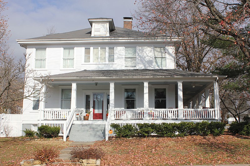 The Newcomer-McCue House has been in Nancy McCue's family since 1922.