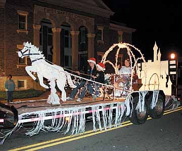First place winners of the 2012 annual California Christmas Parade float contest was Community Health. Center (Cinderella).  The 2013 parade will be held Saturday, Dec. 7.