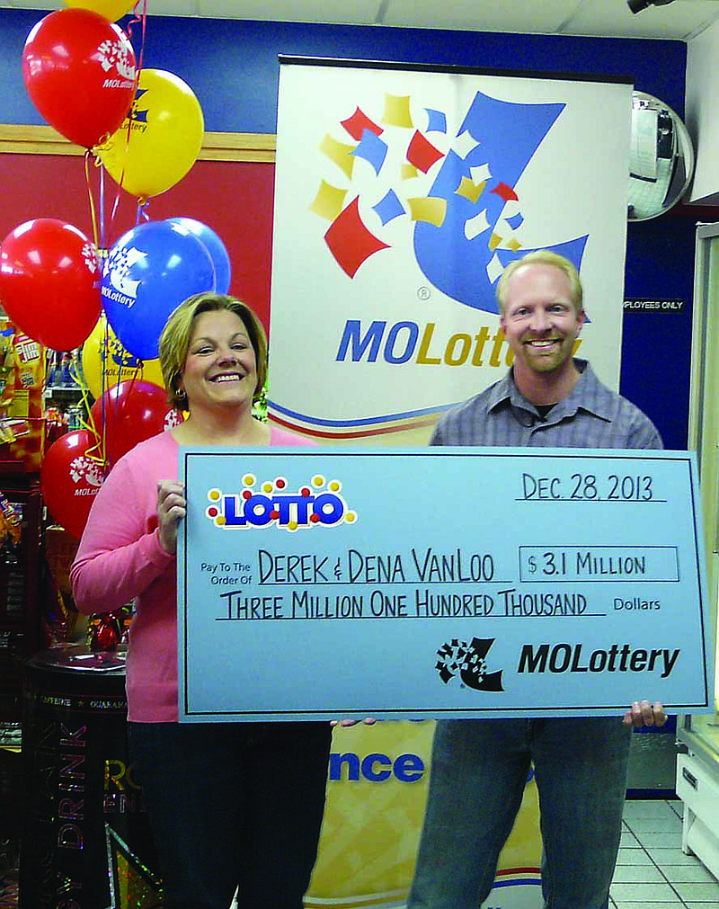 Dena and Derek VanLoo, California, became the 390th Missouri Lottery - made millionaires.
