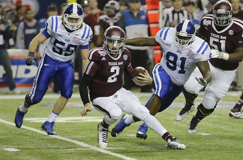 Texas A&M quarterback Johnny Manziel has declared for the NFL draft.