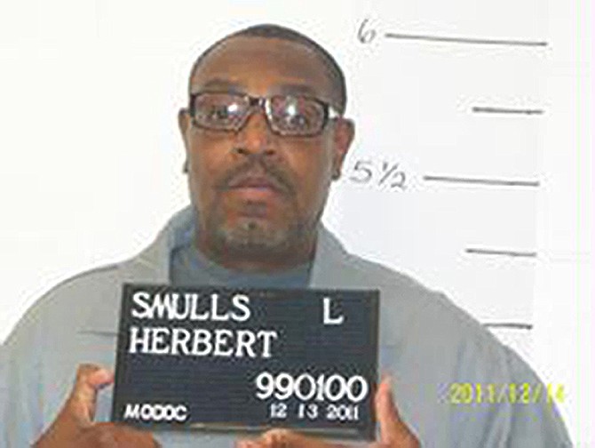 In this photo released by the Missouri Department of Corrections, death-row inmate Herbert Smulls is seen. 