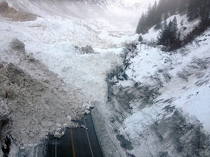 Multiple avalanches have crossed the Richardson Highway in the Thompson Pass region of Valdez, Alaska. Alaska highway officials say the only highway into the city of 4,100 people will be closed until further notice, for at least a week, if not much longer. 