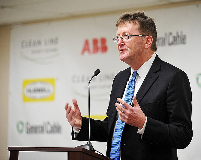 Mike Skelly, president of Clean Line Energy, announced Thursday that it had made agreements to benefit Missouri manufacturing companies. The agreements involve ABB, General Cable and Hubbell Power Systems.