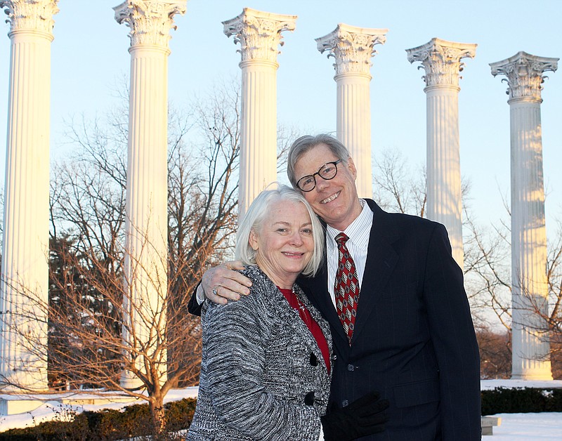 The Forsythes are recognizable on campus, Barney is the president of Westminster College.