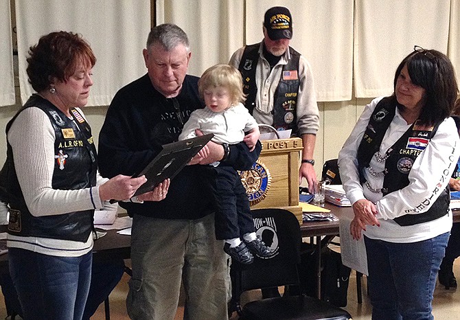 Col. (retired) Bill Stucker was named Rider of the Year for Jefferson City Chapter 5 American Legion Riders. He received a commemorative plaque and is eligible for the Rider of the Year for the state American Legion Riders.