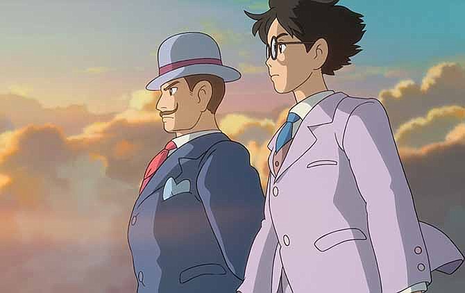This image released by Touchstone Pictures shows a scene from the animated film, "The Wind Rises." 