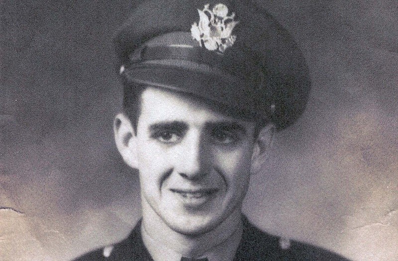 John Sullivan is shown in his uniform in 1944. Seventy years later, he will receive the French Legion of Honor Medal for his service during World War II.