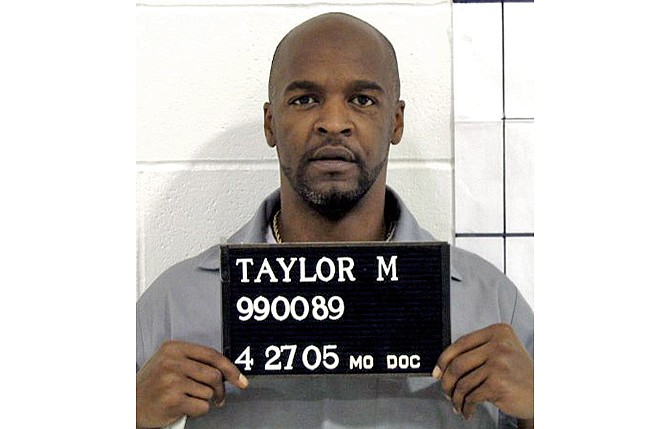 In this file photo from the Missouri Department of Corrections is convicted killer Michael Anthony Taylor of Kansas City who was put to death in Missouri early today (Feb. 26, 2014).