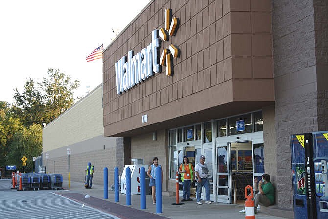 Walmart in Fulton, Mo., is shown in this Aug. 8, 2011 file photo.