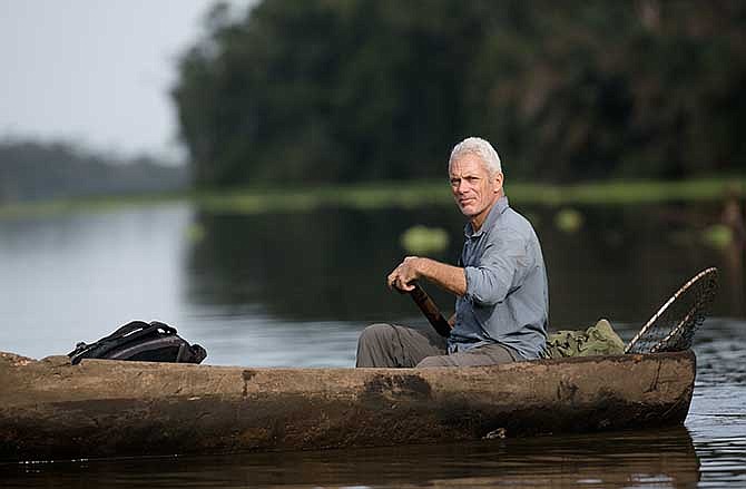 This image released by Animal Planet shows Jeremy Wade, host of "River Monsters." The sixth season premieres Sunday, April 6, at 9 p.m. EDT on Animal Planet. 