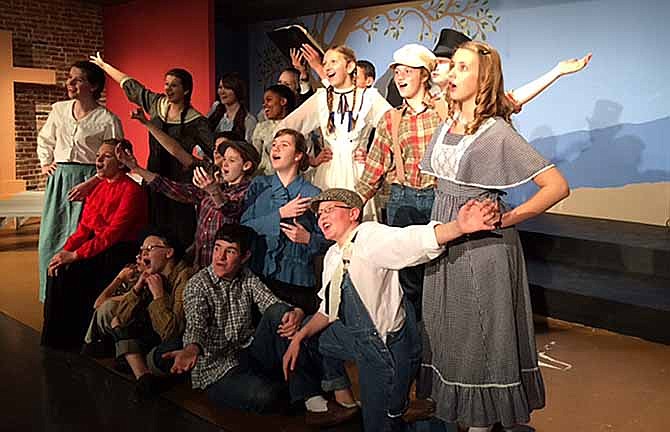 Students at Lighthouse Preparatory Academy will present "The Adventures of Tom Sawyer" at Stained Glass Theatre through a partnership with the theater.