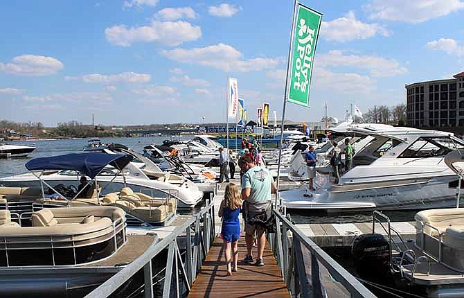 The Lake of the Ozark Marine Dealers Association's In-Water Boat Show kicked off the boating season for many April 18-20 at Dog Days Bar & Grill in Osage Beach.
