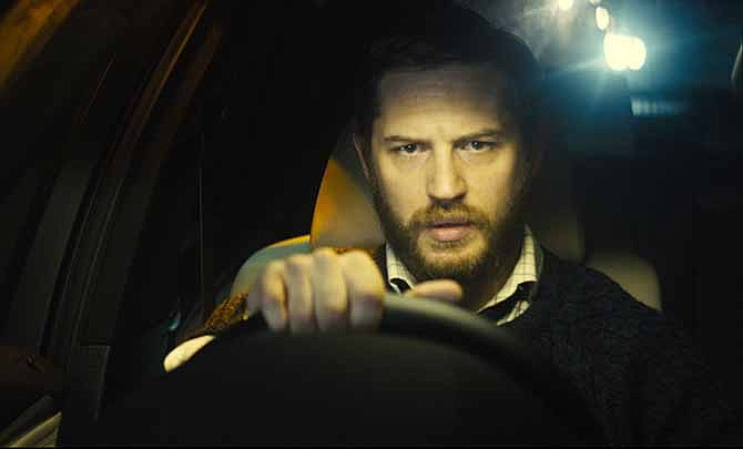 This image released by A24 Films shows Tom Hardy in "Locke."