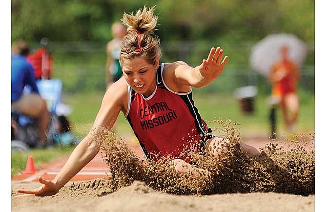 Erin Alewine was honored by University of Central Missouri last week.