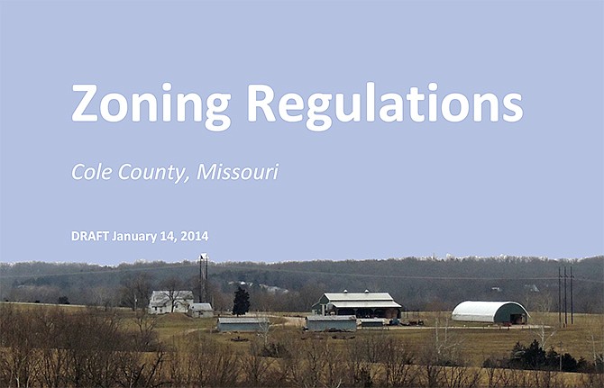 A copy of proposed zoning regulations for Cole County is available within the article below, or via the Planning Department tab at www.colecounty.org/pw/