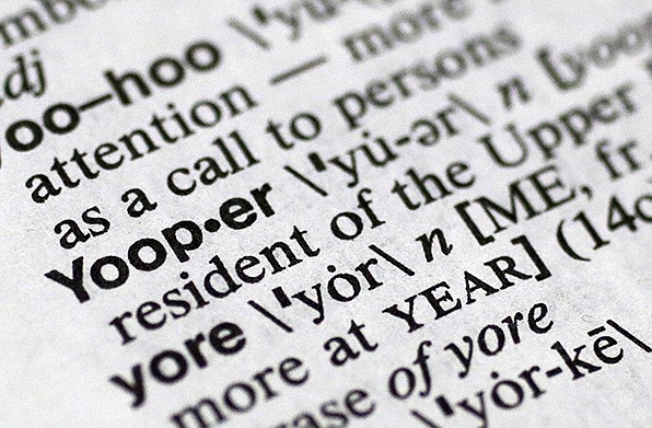 Yooper, one of the 150 new words appearing in Merriam-Webster's Collegiate Dictionary and the company's free online database appears on page 1454 of the printed edition of the dictionary. The term refers to native or longtime residents of the Michigan's Lake Superior region known for a distinctive manner of speaking and its Scandinavian roots.