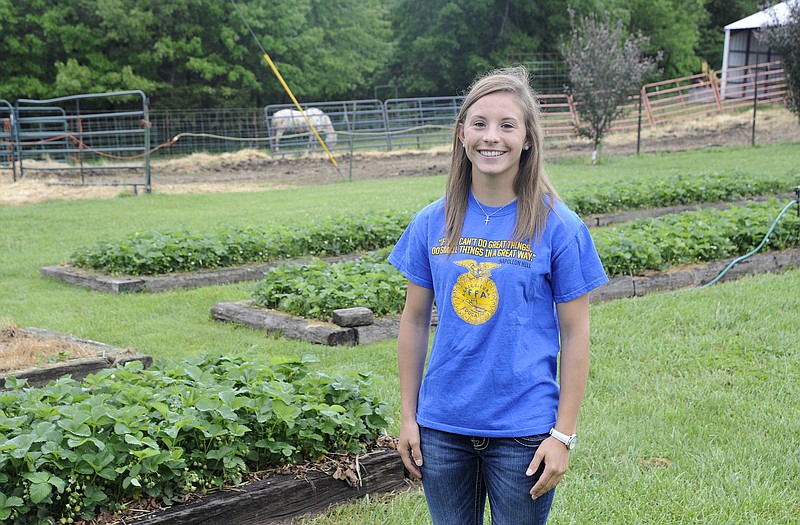 
Fresh fruit is one of Taylor Young's favorite things. After five years of growing her own strawberries, she's also gained an appreciation for agriculture and growing something herself.