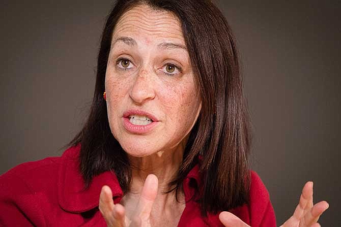 Food and Drug Administration (FDA) Commissioner Dr. Margaret Hamburg answers questions during a newsmaker interview at the Associated Press in Washington, Friday, May 30, 2014. Hamburg said the agency will soon advise consumers on the appropriate levels of mercury in seafood.