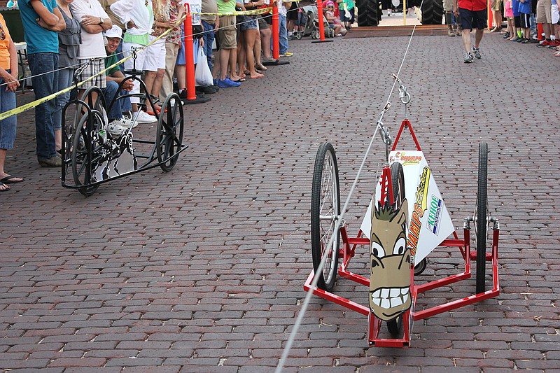Callaway Cup Derby entries compete June 21, 2013, during the Fulton Street Fair.