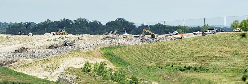 Using Missouri Task Force One cadaver dogs, authorities continue their search at Allied Waste landfill for Christopher Cray, who was last seen May 20. Some clues regarding his disappearance have been found in the eastern Cole County landfill and are being investigated. Two men are being held in the Cole County Jail in connection with the man's disappearance.