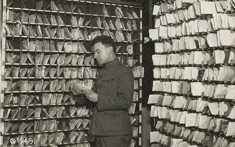 Contributed

Sorting letters for their destinations during World War I.