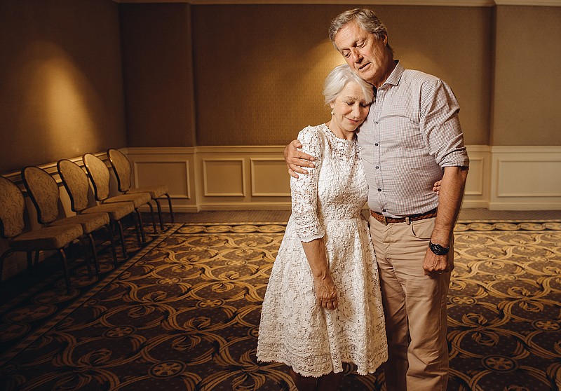 Helen Mirren and Lasse Hallstrom embrace during press day for "The Hundred-Foot Journey" at The Four Seasons in Los Angeles. In the film directed by Hallstrom, Mirren plays Madame Mallory, a prickly and particular restaurateur who takes overcooked asparagus as a personal affront. Her Michelin-starred restaurant, set in a quaint village that looks like a postcard, is among the most celebrated in France, and Mallory presides unforgivingly over its staff and cuisine.