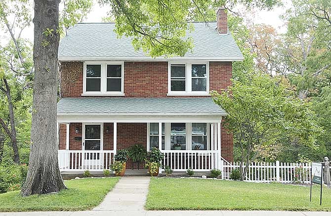 This charming home at 1317 Moreau Drive has received the Historic City of Jefferson's August 2014 Golden Hammer award.