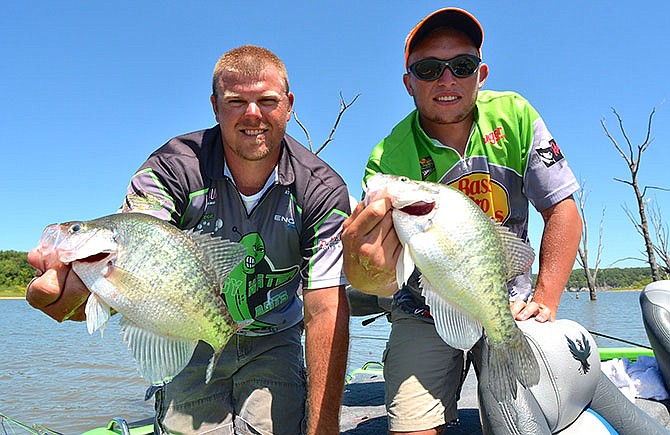 Kevin Jones and Jon Gillotte are a pro crappie fishing team from Missouri.