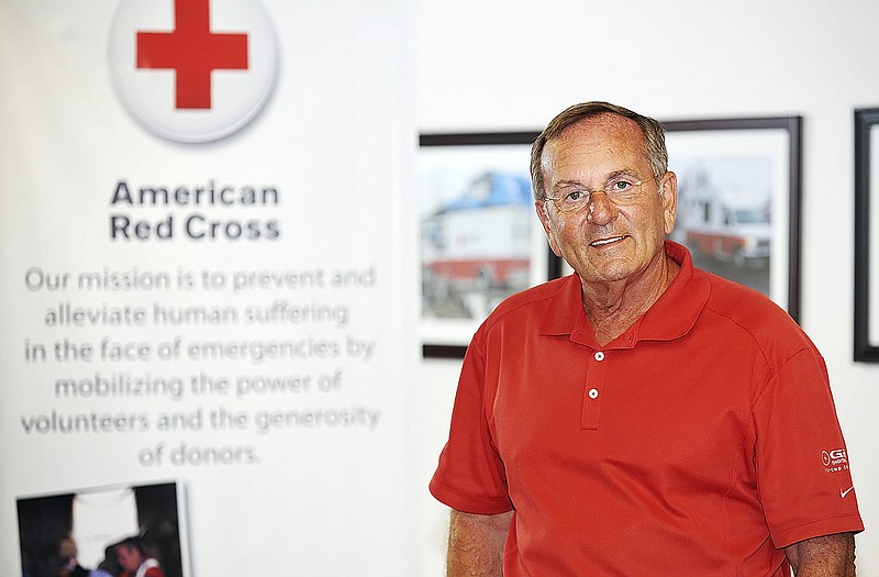 Dave Griffith serves as director of the American Red Cross chapter in Mid-Missouri.