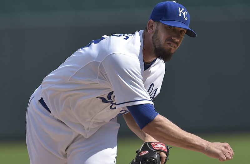 James Shields will get the start tonight for the Royals when they host the Athletics at Kauffman Stadium.