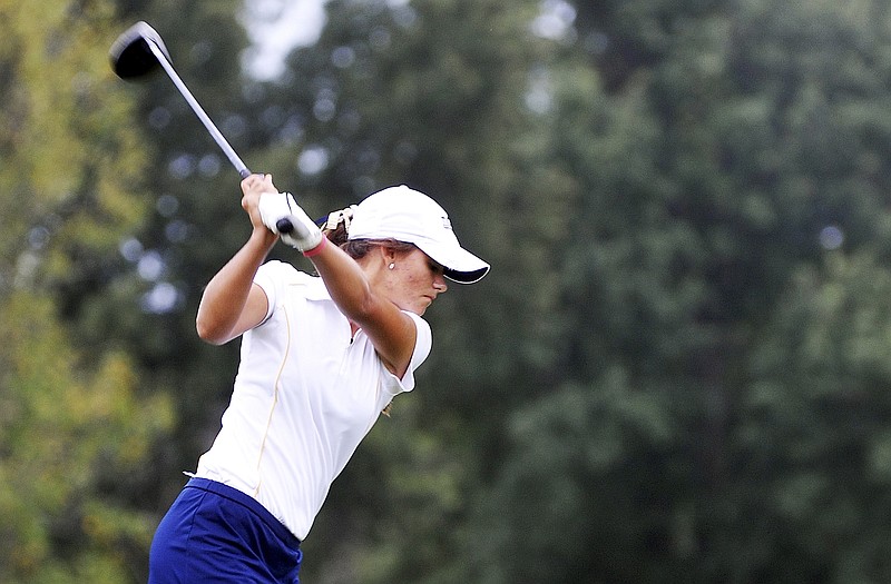 Jenna Kosmatka of Helias will be making her third appearance at the state championships when the Lady Crusaders tee off today in Springfield.