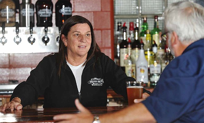 Deb Brown, owner of Prison Brews in Jefferson City, says she did struggle to get people to take her seriously in the early days of her businesses.