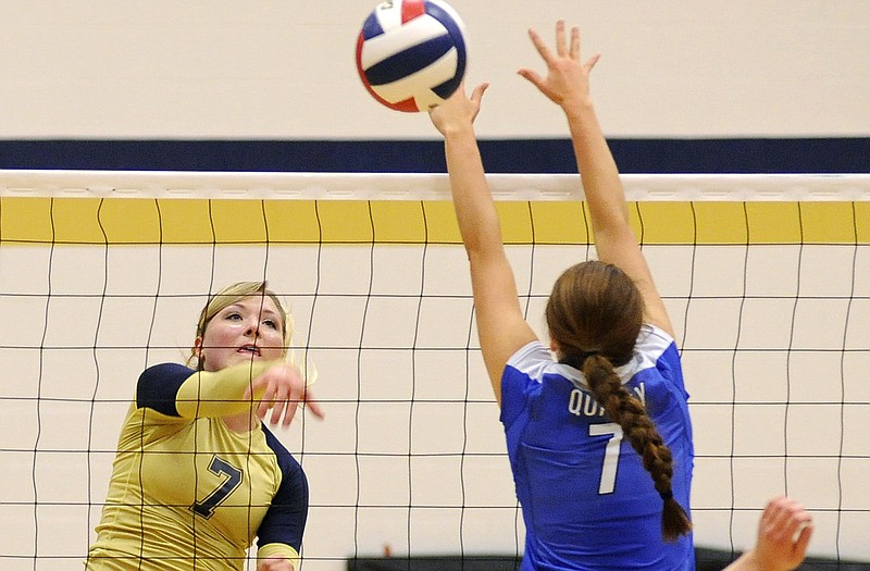 Lindsey Griggs of Helias is among the area players named to the all-state volleyball teams in their respective classes.