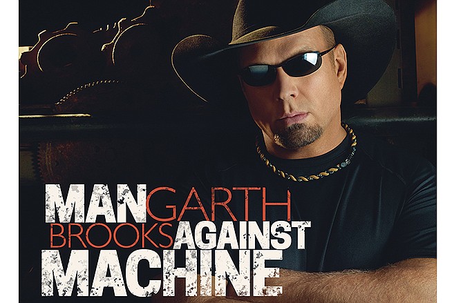 This CD cover image released by Sony Music Nashville shows "Man Against Machine," by Garth Brooks. 