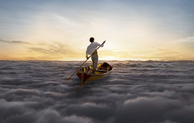 This CD cover image released by Columbia Records shows "The Endless River," a new album by Pink Floyd released on Nov. 10. The album was assembled from 20 hours of material recorded during the band's 1993 sessions for "The Division Bell."