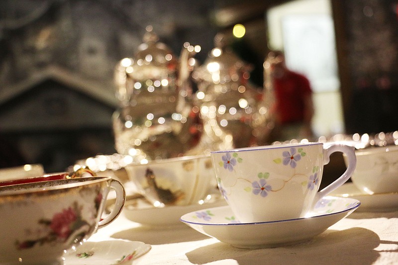The National Churchill Museum served PG Tips English tea at its Victorian Christmas Holiday Shopping and Tea event Thursday afternoon.