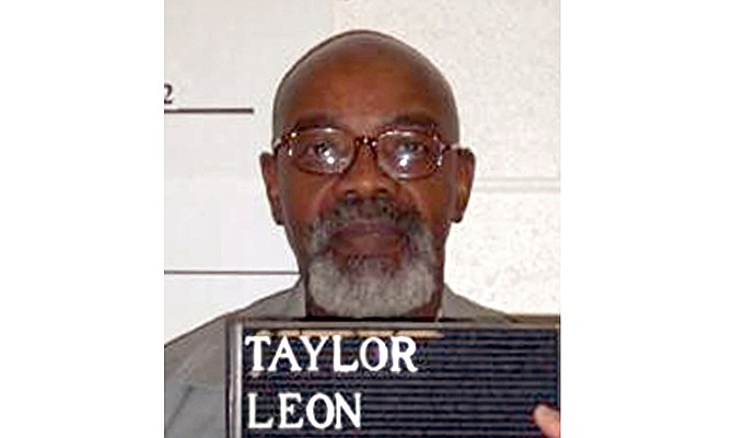 In this Feb. 12, 2014 photo provided by the Missouri Department of Corrections is convicted killer Leon Taylor who was sentenced to death for killing gas station attendant Robert Newton in Independence, Mo., in 1994.