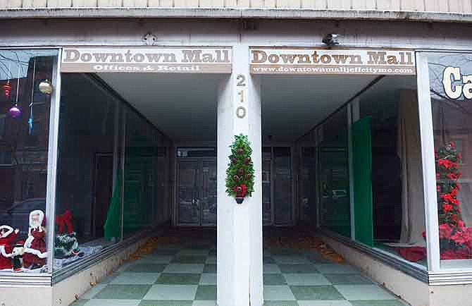 The Downtown Mall at 210 High St. is one of many vacant commercial properties in Jefferson City waiting for new tenants. The 35,000-square-foot building could be renovated to house approximately 13 residential lofts on the upper floor and two to four commercial retail spaces on the main level.