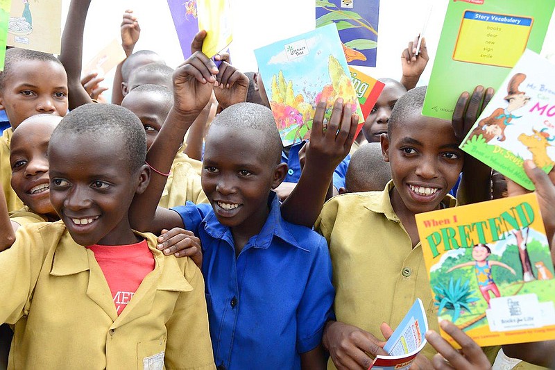 The Rwanda Community Partnership has been working to provide children in Rwanda with story books to encourage a love of reading. Partnership founder Bob Hansen said $10 can help provide one child with four books.