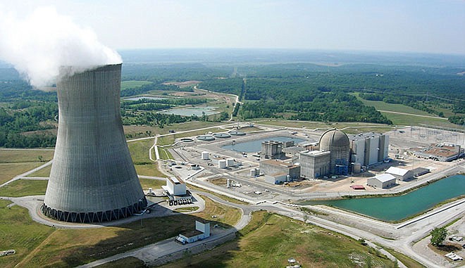 The nuclear power plant operated by Ameren is seen at Callaway Energy Center near Fulton in this undated file photo.